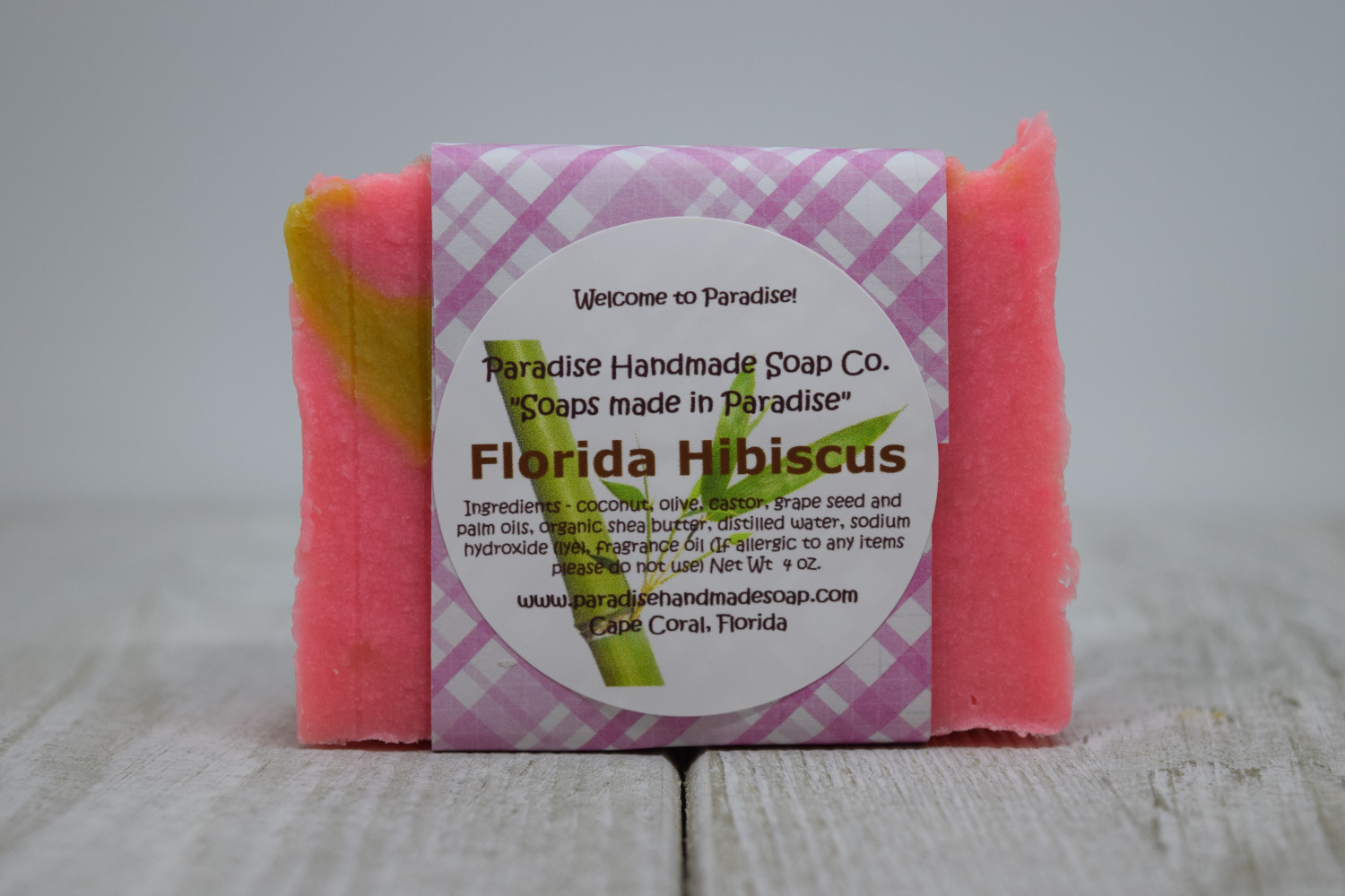 Florida Hibiscus Soap – Paradise Handmade Soap Co.