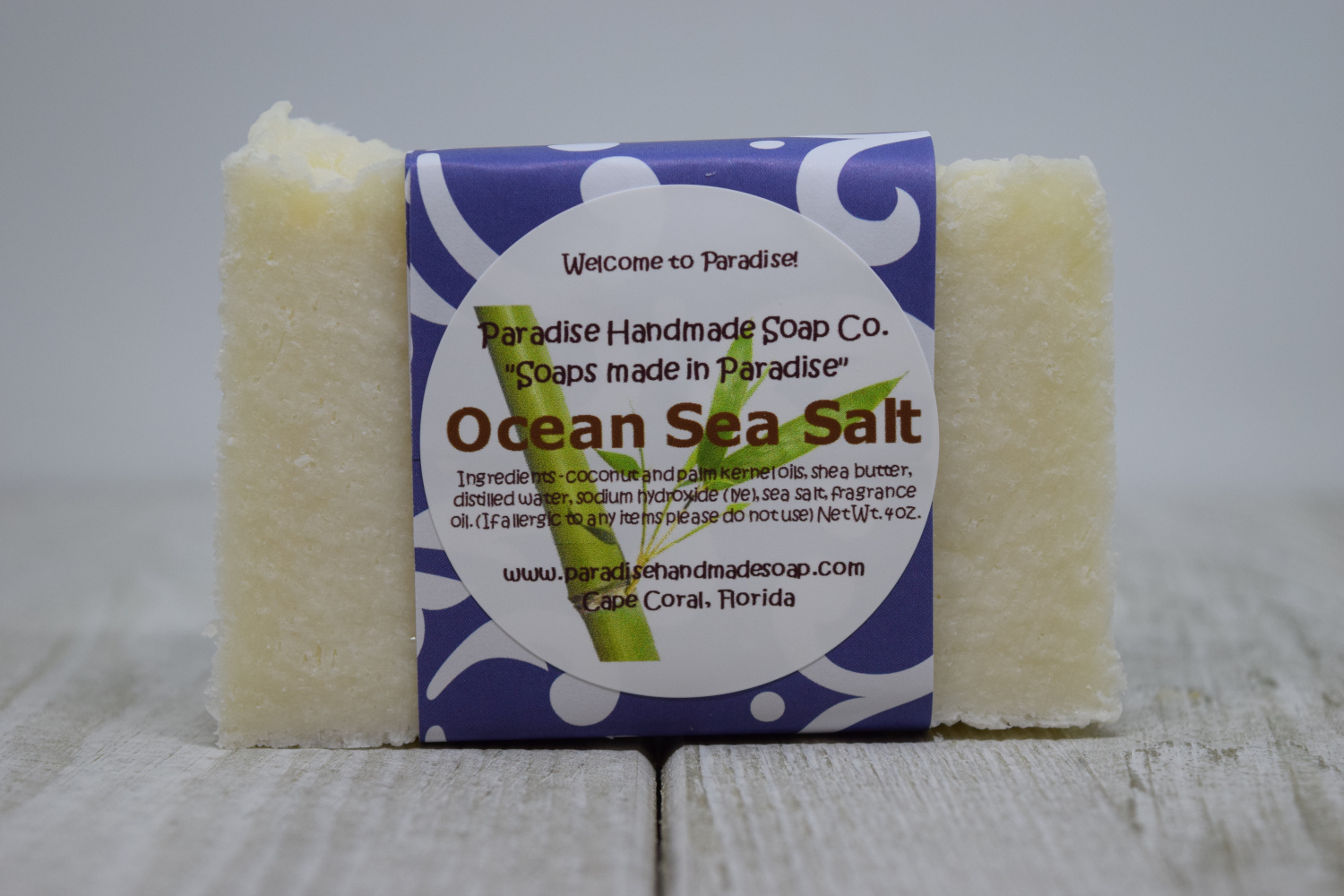 Ocean Sea Salt Soap – Paradise Handmade Soap Co.